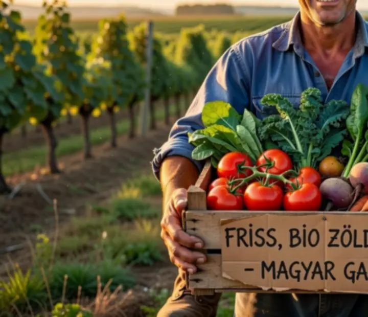 Magyarországi helyi termelők friss, organikus alapanyagokkal